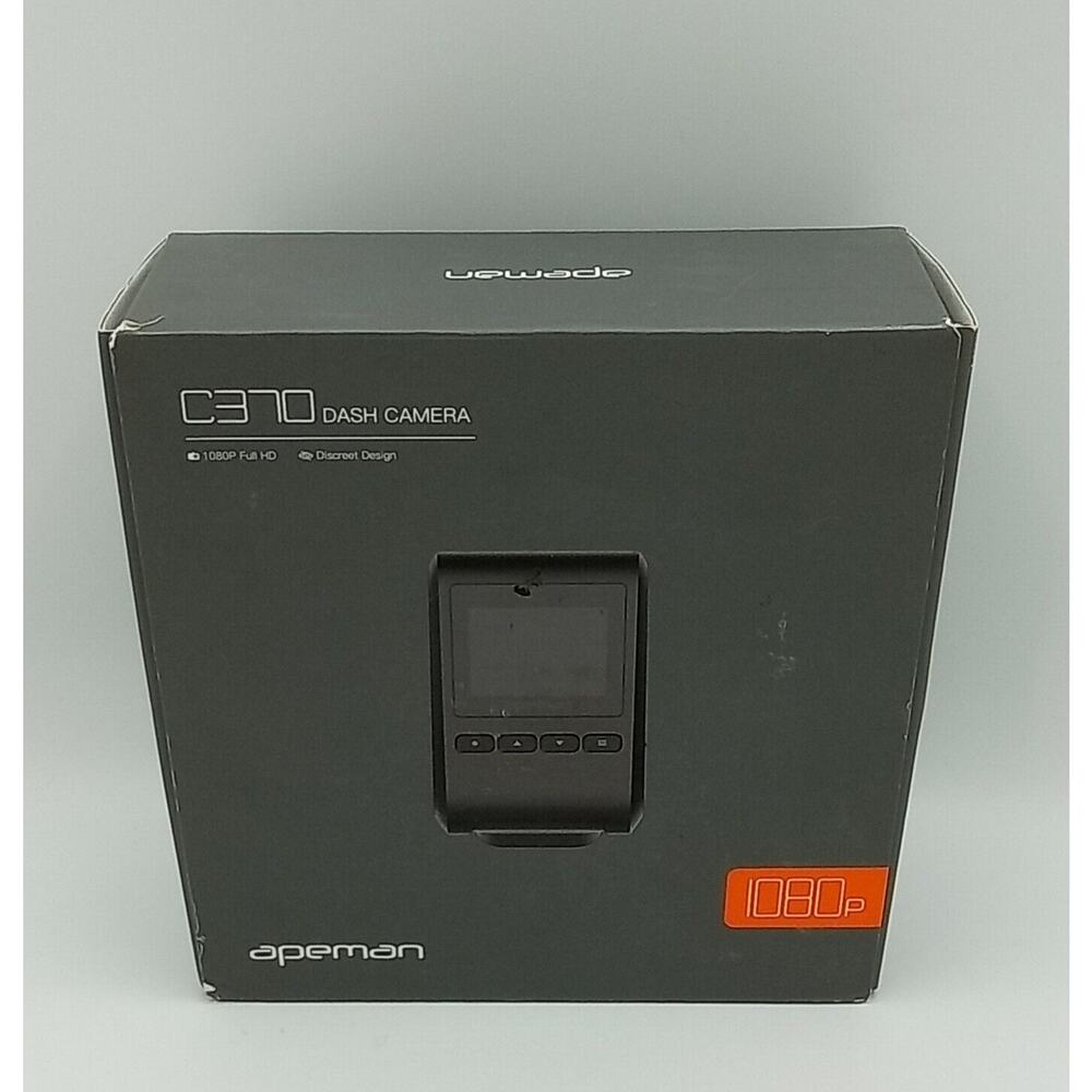 Apeman C370 Mini Dash Cam 1080P Full HD 1.5" Color